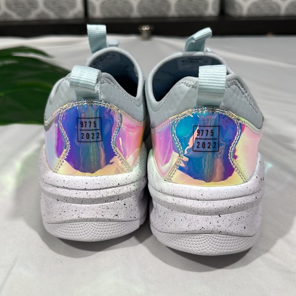 Clove Shoes New Clove 1 Women Blue Holographic 222 Birthday Limited